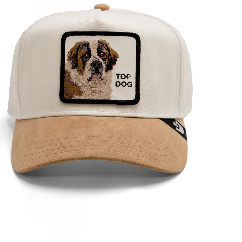 lippikset-kaareva-rekka-beige-snapback-top-dog-the-suede-st-bernard-the-farm-goorin-bros lippikset-kaareva-rekka-beige-snapback-top-dog-the-suede-st-bernard-the-farm-goorin-bros