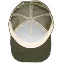 lippikset-kaareva-rekka-vihrea-snapback-hog-the-suede-pig-the-farm-goorin-bros