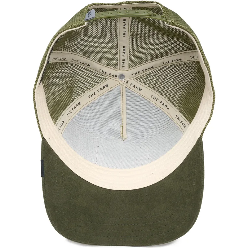 lippikset-kaareva-rekka-vihrea-snapback-hog-the-suede-pig-the-farm-goorin-bros
