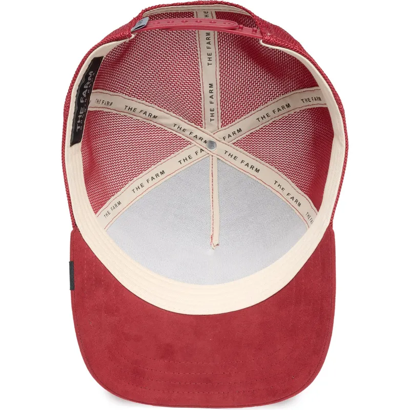 lippikset-kaareva-rekka-punainen-snapback-raging-the-suede-rager-the-farm-goorin-bros lippikset-kaareva-rekka-punainen-snapback-raging-the-suede-rager-the-farm-goorin-bros