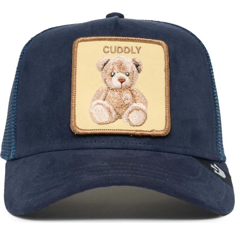lippikset-kaareva-rekka-laivastonsininen-snapback-the-cuddly-bear-the-farm-goorin-bros lippikset-kaareva-rekka-laivastonsininen-snapback-the-cuddly-bear-the-farm-goorin-bros
