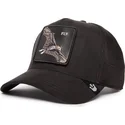 lippikset-kaareva-rekka-musta-snapback-fly-the-suede-bat-blacked-out-the-farm-goorin-bros