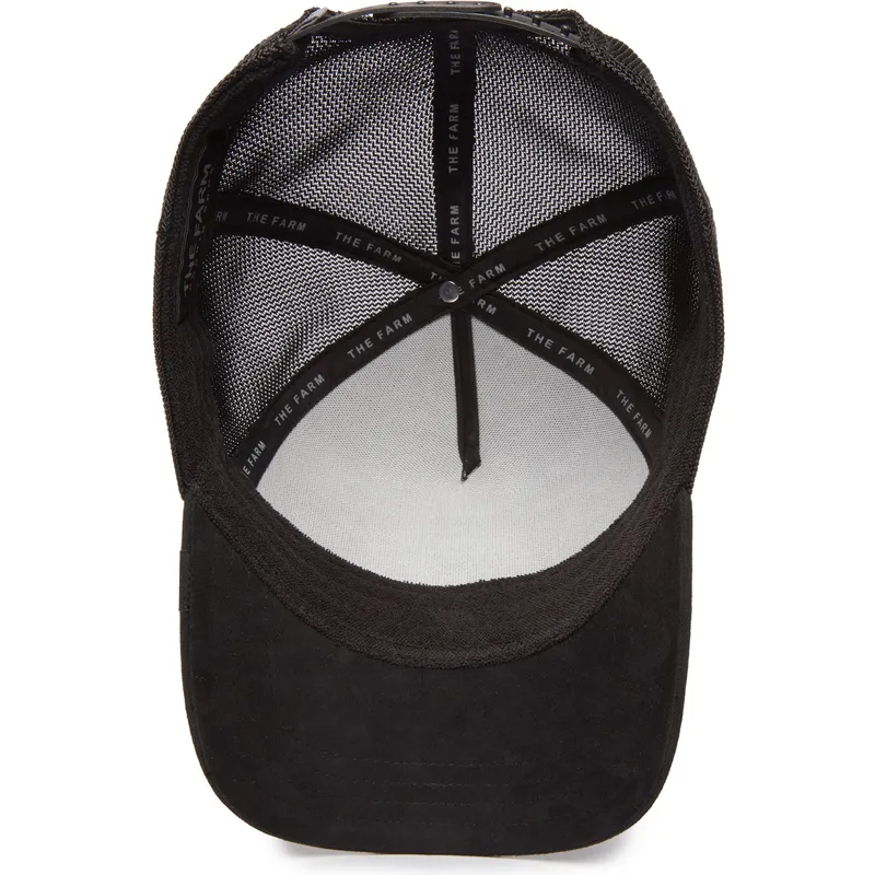 lippikset-kaareva-rekka-musta-snapback-legend-the-suede-ram-blacked-out-the-farm-goorin-bros lippikset-kaareva-rekka-musta-snapback-legend-the-suede-ram-blacked-out-the-farm-goorin-bros