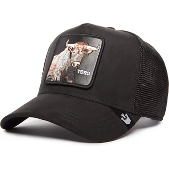 lippikset-kaareva-rekka-musta-snapback-the-suede-bull-blacked-out-the-farm-goorin-bros
