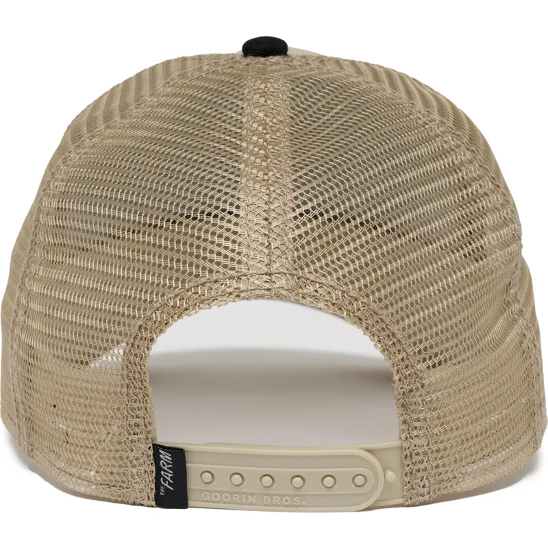 lippikset-kaareva-rekka-beige-snapback-the-faded-sloth-eco-brutalism-the-farm-goorin-bros