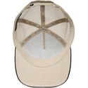 lippikset-kaareva-rekka-beige-snapback-the-faded-sloth-eco-brutalism-the-farm-goorin-bros