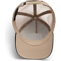 lippikset-kaareva-rekka-beige-snapback-the-vicious-snake-eco-brutalism-the-farm-goorin-bros