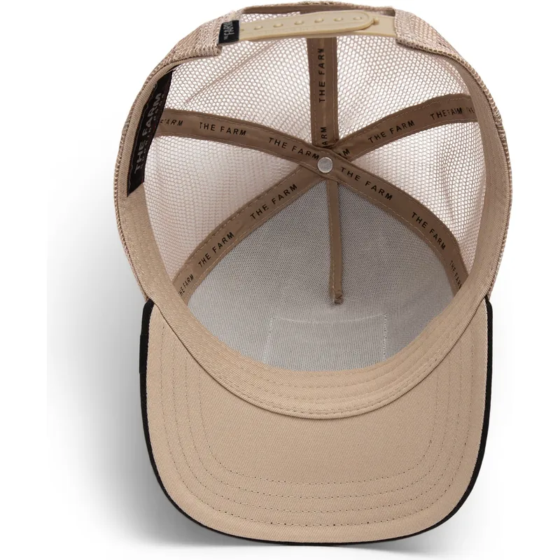 lippikset-kaareva-rekka-beige-snapback-the-vicious-snake-eco-brutalism-the-farm-goorin-bros