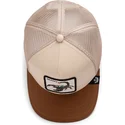lippikset-kaareva-rekka-ruskea-snapback-the-deadliest-scorpion-eco-brutalism-the-farm-goorin-bros