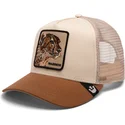 lippikset-kaareva-rekka-ruskea-snapback-warrior-cheetah-big-cats-the-farm-goorin-bros