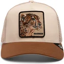 lippikset-kaareva-rekka-ruskea-snapback-warrior-cheetah-big-cats-the-farm-goorin-bros