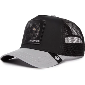 Goorin Bros. The Black Panther Big Cats The Farm Black and Grey Trucker Hat