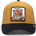 lippikset-kaareva-rekka-ruskea-snapback-the-wildcat-tiger-big-cats-the-farm-goorin-bros