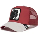 lippikset-kaareva-rekka-punainen-snapback-the-panther-big-cats-the-farm-goorin-bros