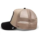 goorin-bros-menace-the-snow-leopard-big-cats-the-farm-beige-and-black-trucker-hat