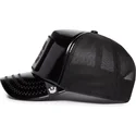 lippikset-kaareva-rekka-musta-snapback-obsidian-panther-puff-patent-the-farm-goorin-bros