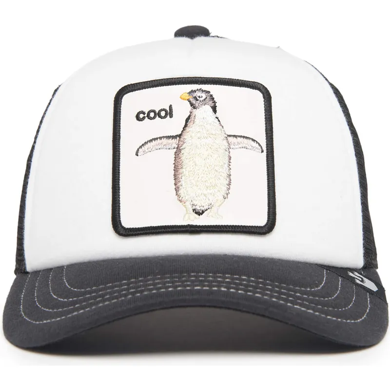 lippikset-kaareva-rekka-musta-snapback-lapsille-cool-tuxie-the-farm-goorin-bros