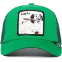 lippikset-kaareva-rekka-vihrea-snapback-lapsille-playful-playtime-the-farm-goorin-bros