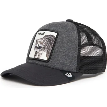 lippikset-kaareva-rekka-harmaa-snapback-lapsille-rascal-racacoonie-the-farm-goorin-bros