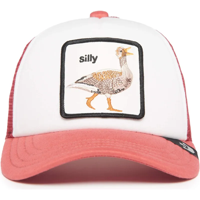 lippikset-kaareva-rekka-punainen-snapback-lapsille-so-silly-the-farm-goorin-bros