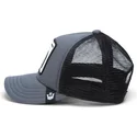 lippikset-kaareva-rekka-harmaa-snapback-lapsille-mammoth-fuzzy-trunk-extinct-the-farm-goorin-bros