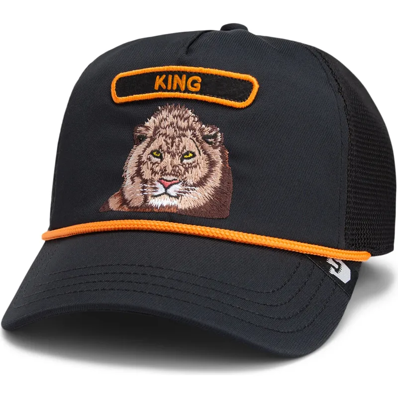 lippikset-kaareva-rekka-musta-snapback-king-gb2-lion-the-rocker-the-farm-goorin-bros lippikset-kaareva-rekka-musta-snapback-king-gb2-lion-the-rocker-the-farm-goorin-bros