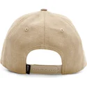 lippikset-kaareva-ruskea-snapback-bear-bare-duck-canvas-the-farm-goorin-bros