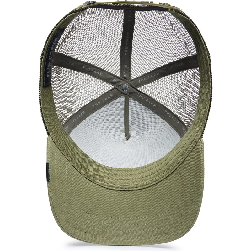 lippikset-kaareva-rekka-vihrea-snapback-raging-road-rage-truckin-the-farm-goorin-bros