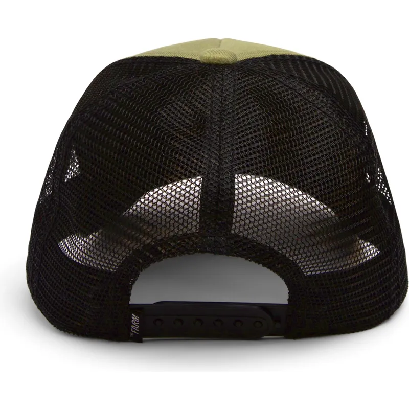 lippikset-kaareva-rekka-vihrea-snapback-lapsille-sable-fierce-cat-teefs-extinct-the-farm-goorin-bros
