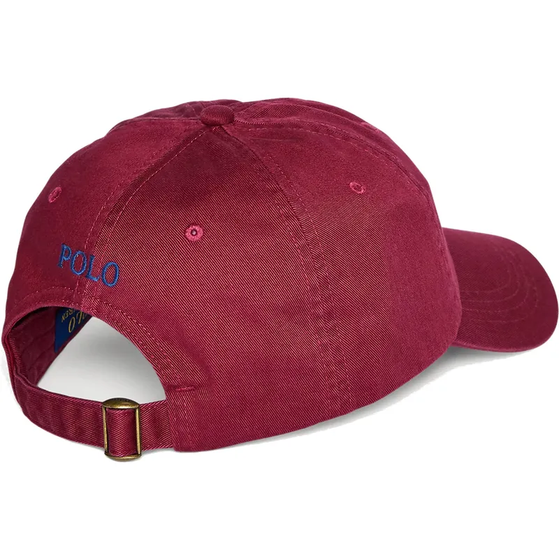 lippikset-kaareva-punainen-saadettava-nauha-cotton-chino-classic-sport-polo-ralph-lauren