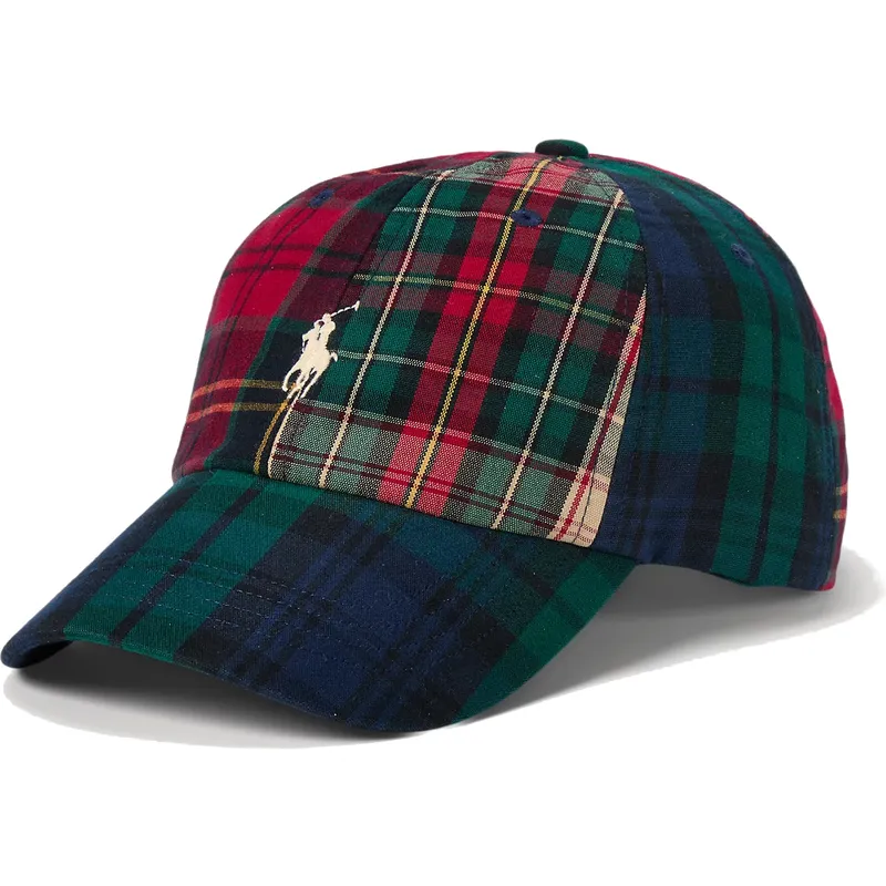 lippikset-kaareva-monivarinen-saadettava-nauha-classic-sport-plaid-polo-ralph-lauren lippikset-kaareva-monivarinen-saadettava-nauha-classic-sport-plaid-polo-ralph-lauren