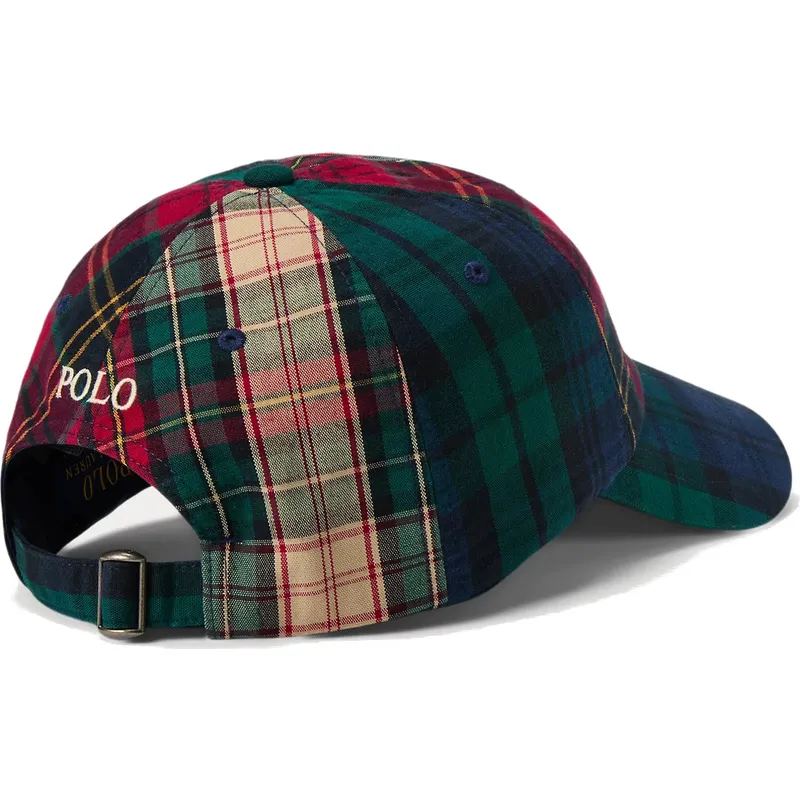 lippikset-kaareva-monivarinen-saadettava-nauha-classic-sport-plaid-polo-ralph-lauren lippikset-kaareva-monivarinen-saadettava-nauha-classic-sport-plaid-polo-ralph-lauren