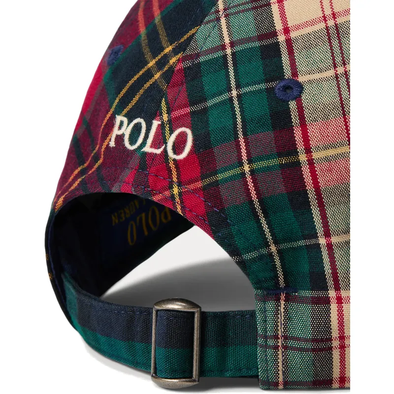 lippikset-kaareva-monivarinen-saadettava-nauha-classic-sport-plaid-polo-ralph-lauren lippikset-kaareva-monivarinen-saadettava-nauha-classic-sport-plaid-polo-ralph-lauren