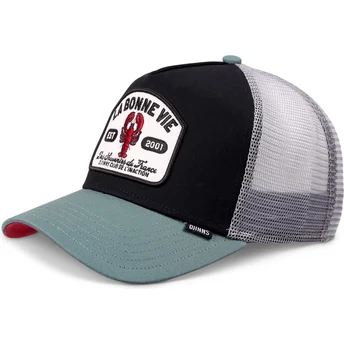 Lippikset kaareva rekka musta snapback La Bonne Vie HFT Djinns