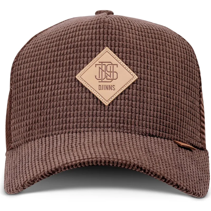 lippikset-kaareva-rekka-ruskea-snapback-hft-waffle-cord-djinns