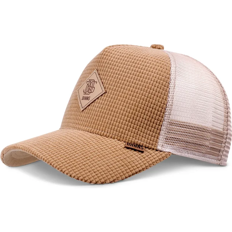 lippikset-kaareva-rekka-beige-snapback-hft-waffle-cord-djinns