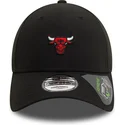 lippikset-kaareva-musta-saadettava-nauha-9forty-repreve-mini-chicago-bulls-nba-new-era
