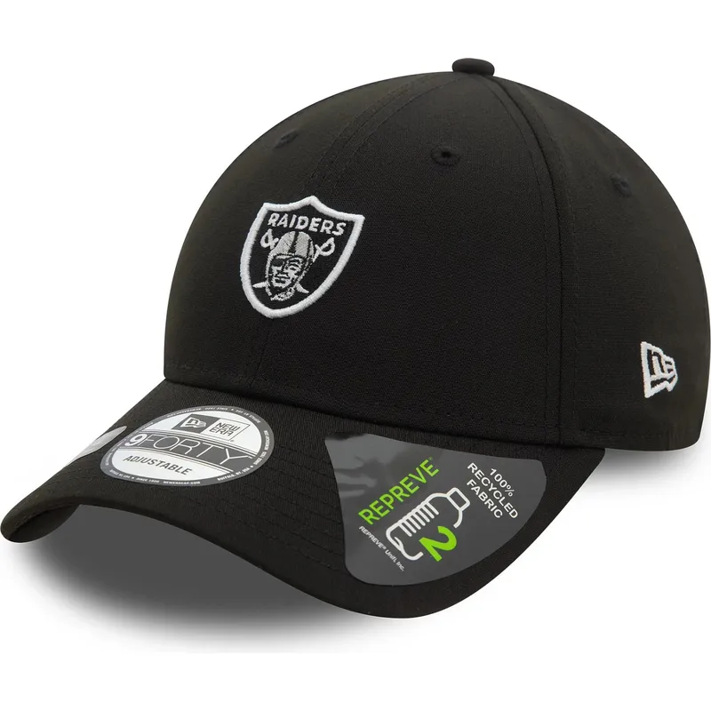 lippikset-kaareva-musta-saadettava-nauha-9forty-repreve-mini-las-vegas-raiders-nfl-new-era