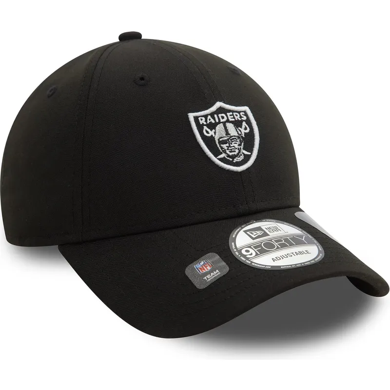 lippikset-kaareva-musta-saadettava-nauha-9forty-repreve-mini-las-vegas-raiders-nfl-new-era
