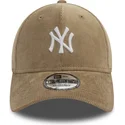 lippikset-kaareva-beige-saadettava-nauha-9forty-cord-new-york-yankees-mlb-new-era