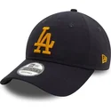 lippikset-kaareva-laivastonsininen-saadettava-nauha-9twenty-league-essential-los-angeles-dodgers-mlb-new-era