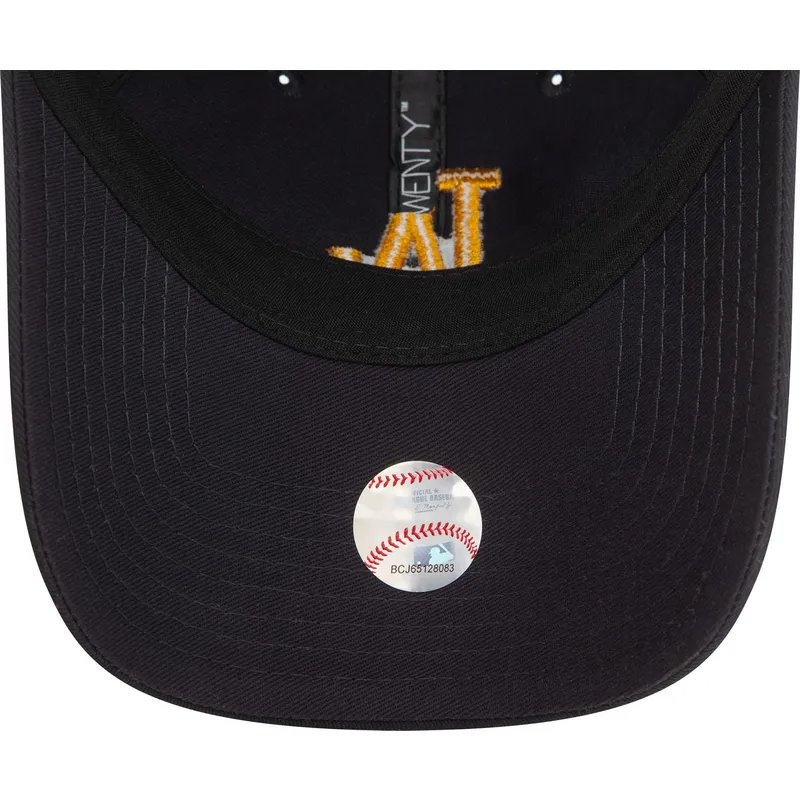 lippikset-kaareva-laivastonsininen-saadettava-nauha-9twenty-league-essential-los-angeles-dodgers-mlb-new-era