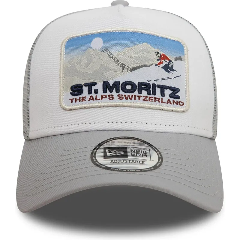 lippikset-kaareva-rekka-harmaa-snapback-a-frame-ski-patch-st-moritz-ciudades-y-playas-new-era lippikset-kaareva-rekka-harmaa-snapback-a-frame-ski-patch-st-moritz-ciudades-y-playas-new-era