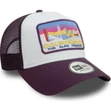 lippikset-kaareva-rekka-violetti-snapback-a-frame-ski-patch-courchevel-ciudades-y-playas-new-era