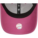 lippikset-kaareva-vaaleanpunainen-saadettava-nauha-9forty-league-essential-los-angeles-dodgers-mlb-new-era