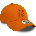 lippikset-kaareva-oranssi-saadettava-nauha-9forty-league-essential-new-york-yankees-mlb-new-era