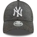 lippikset-kaareva-musta-saadettava-nauha-9forty-glitter-new-york-yankees-mlb-new-era