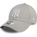 new-era-curved-brim-women-9forty-glitter-new-york-yankees-mlb-grey-adjustable-cap