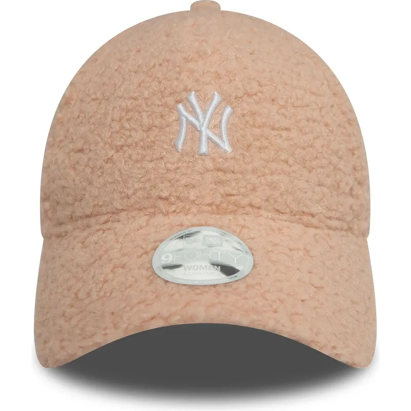 lippikset-kaareva-vaaleanpunainen-saadettava-nauha-9forty-borg-new-york-yankees-mlb-new-era