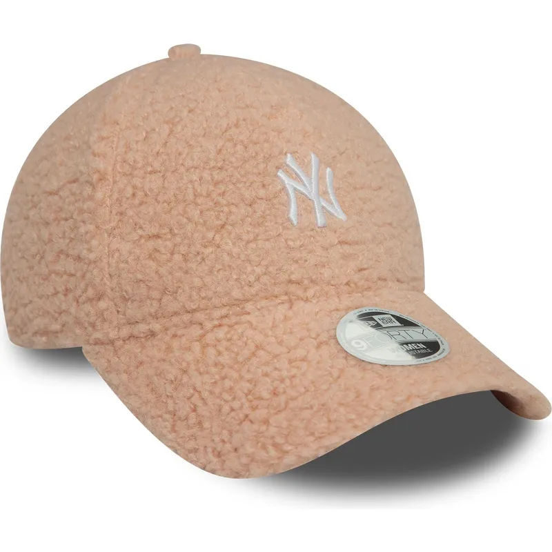 lippikset-kaareva-vaaleanpunainen-saadettava-nauha-9forty-borg-new-york-yankees-mlb-new-era